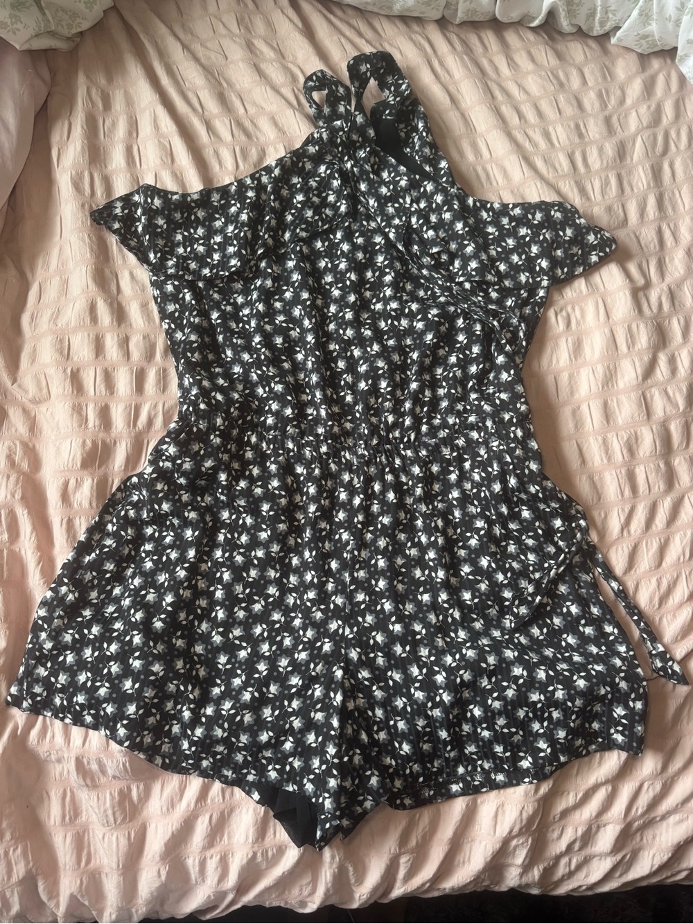 Halter Neck Dressy Romper